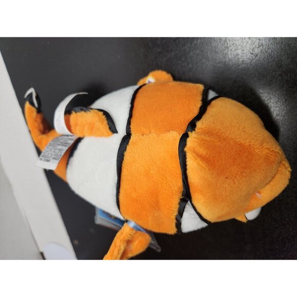 Clownfish Webkinz Orange White Black By Ganz 8" Soft Stuffed Animal -No Codes - Picture 5 of 11
